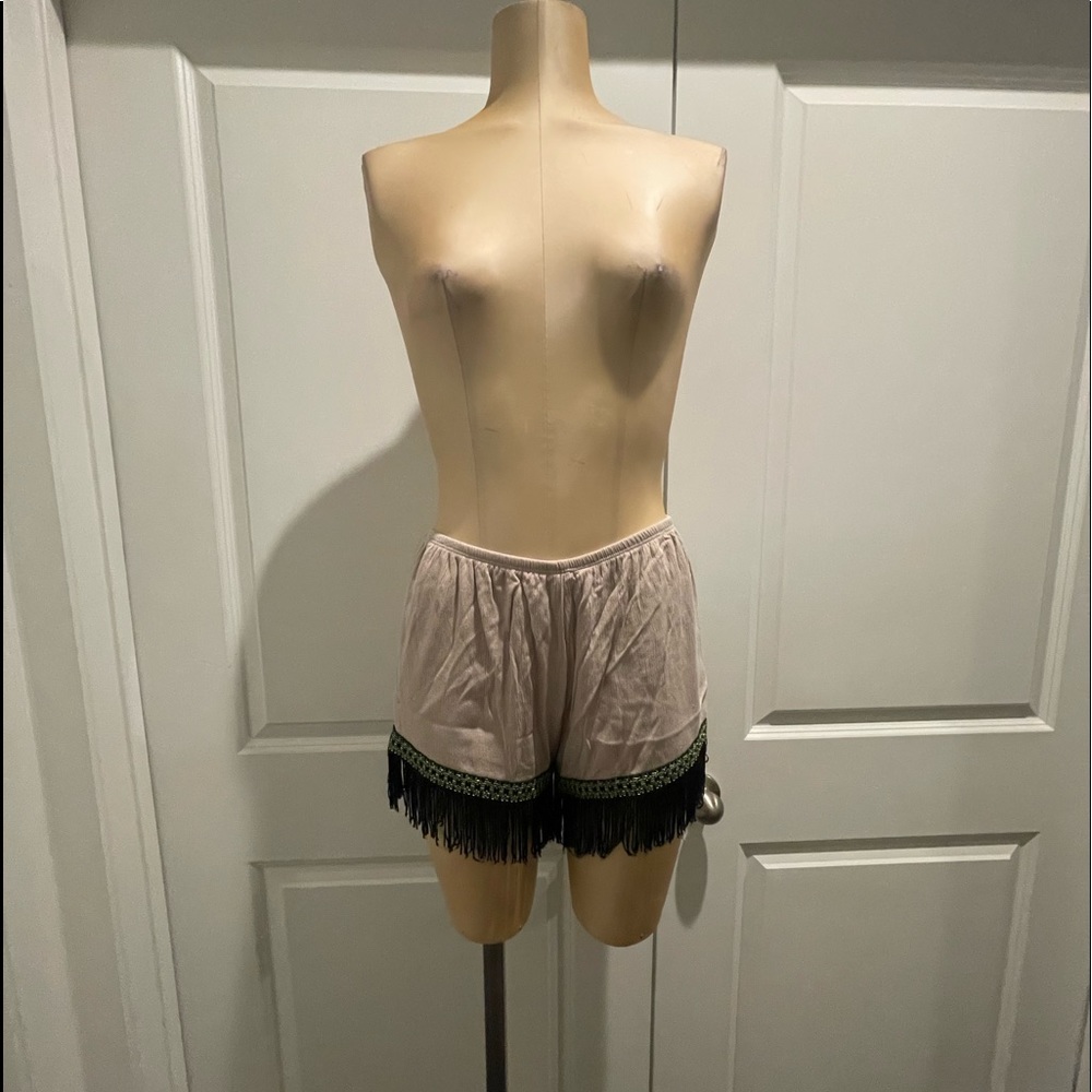 Windsor fringe shorts
